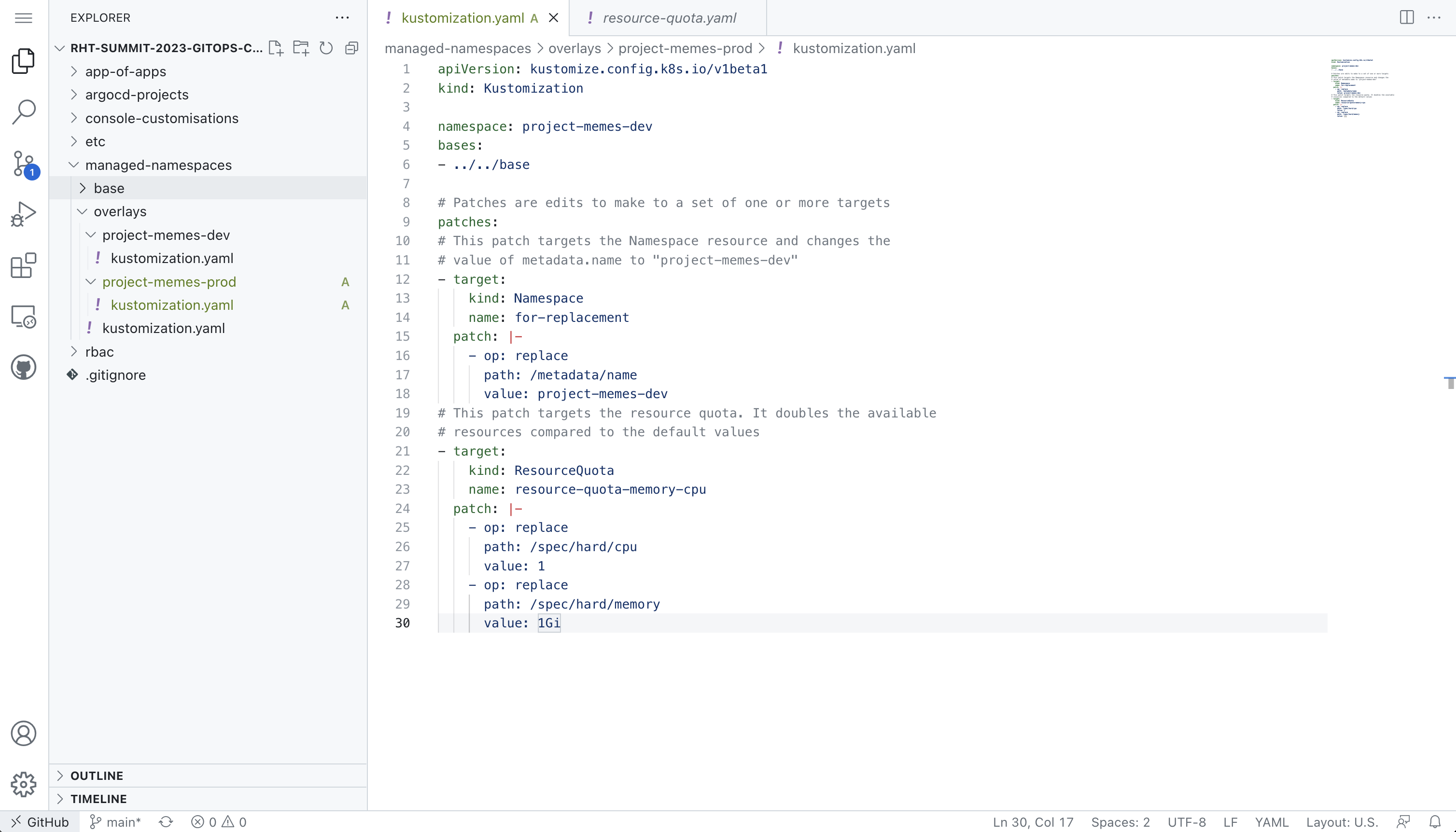 ex4.github ide